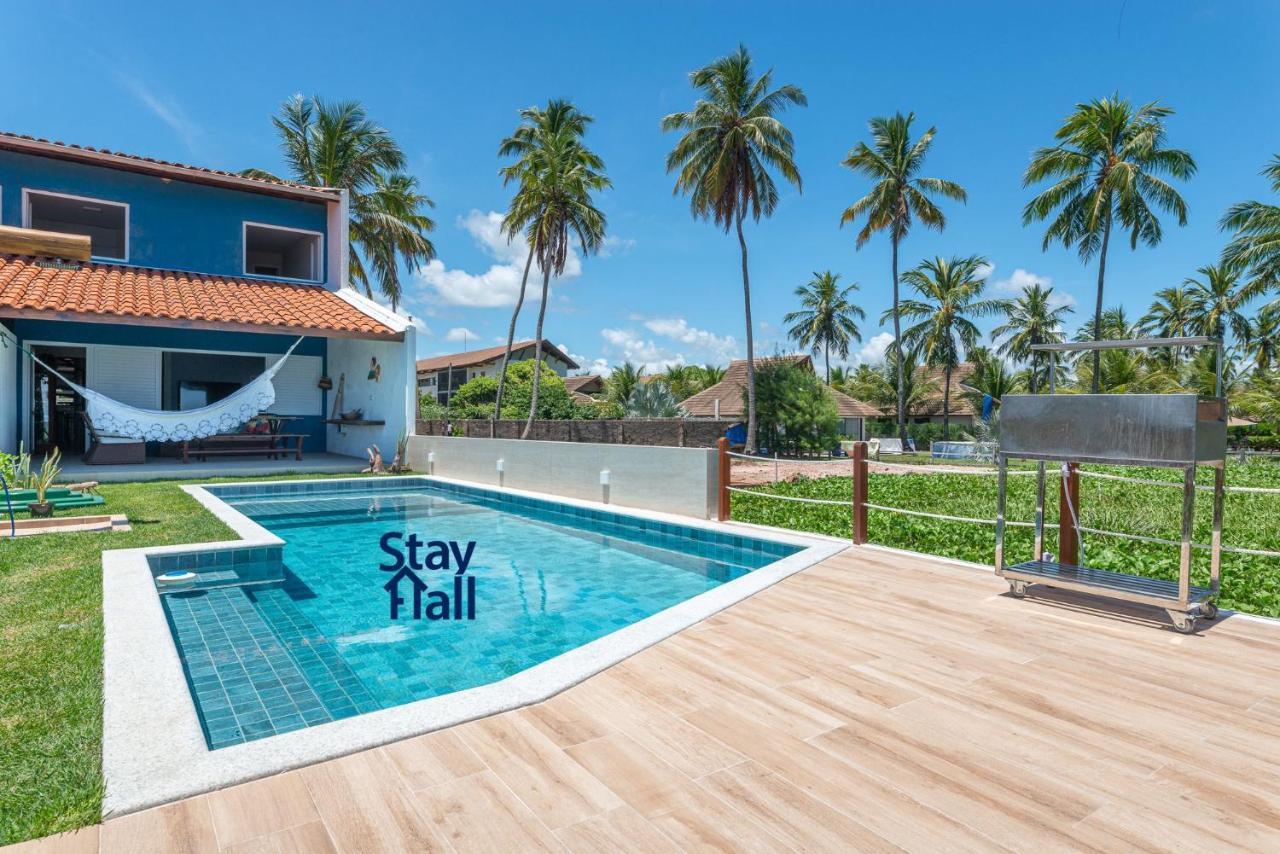 Villa Casa-4Qts-Beira Mar-Piscina E Cozinheira-Sh038 à Praia dos Carneiros Extérieur photo