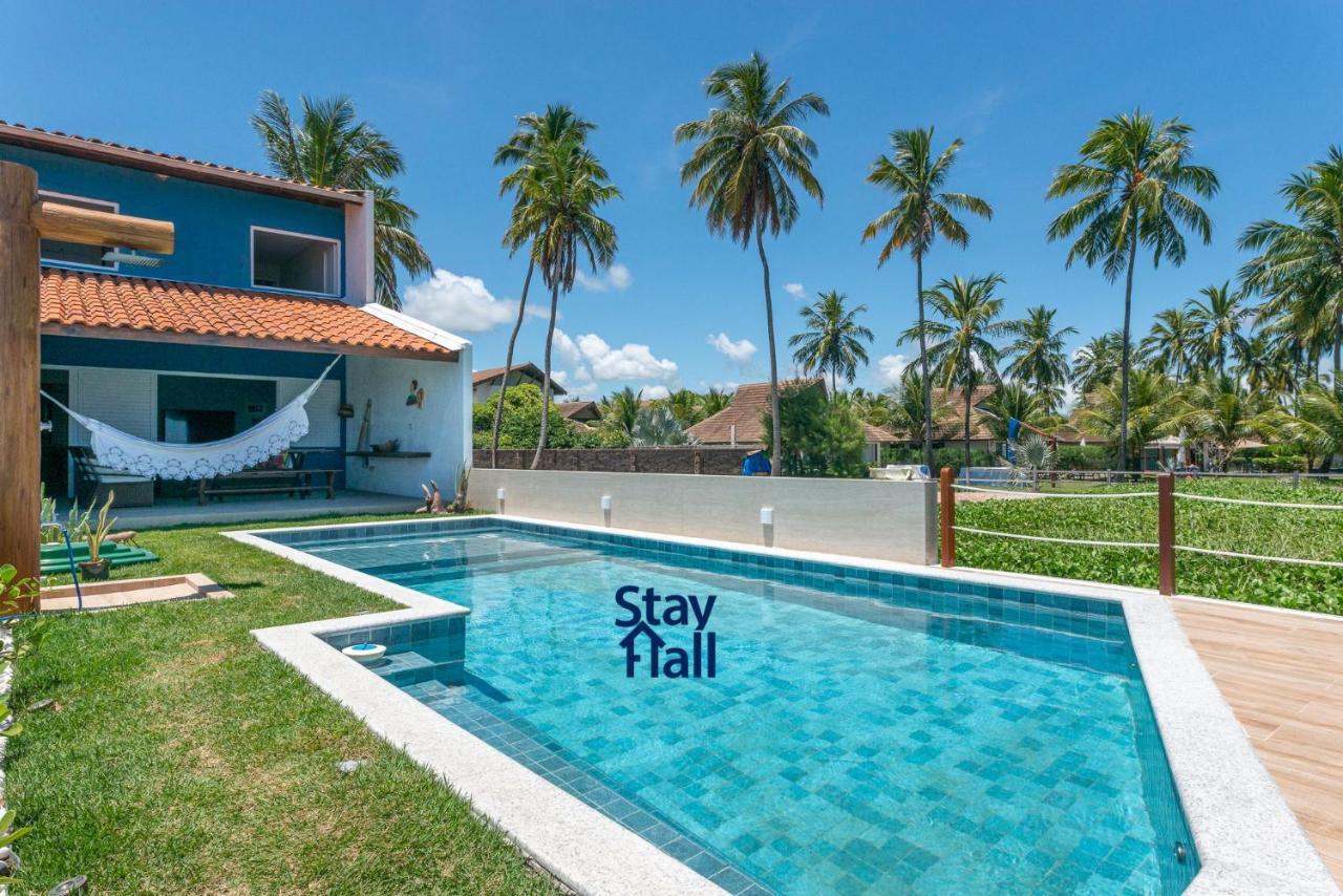 Villa Casa-4Qts-Beira Mar-Piscina E Cozinheira-Sh038 à Praia dos Carneiros Extérieur photo