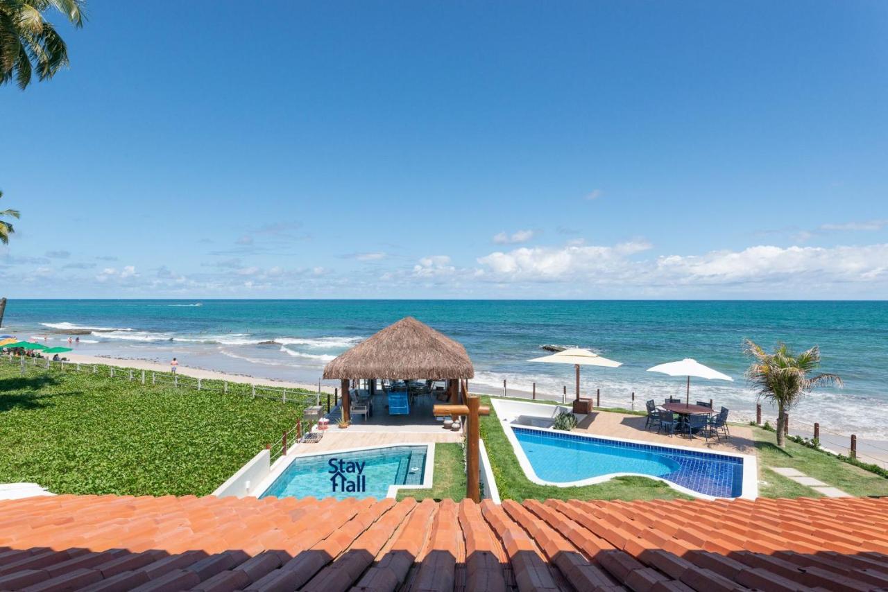 Villa Casa-4Qts-Beira Mar-Piscina E Cozinheira-Sh038 à Praia dos Carneiros Extérieur photo