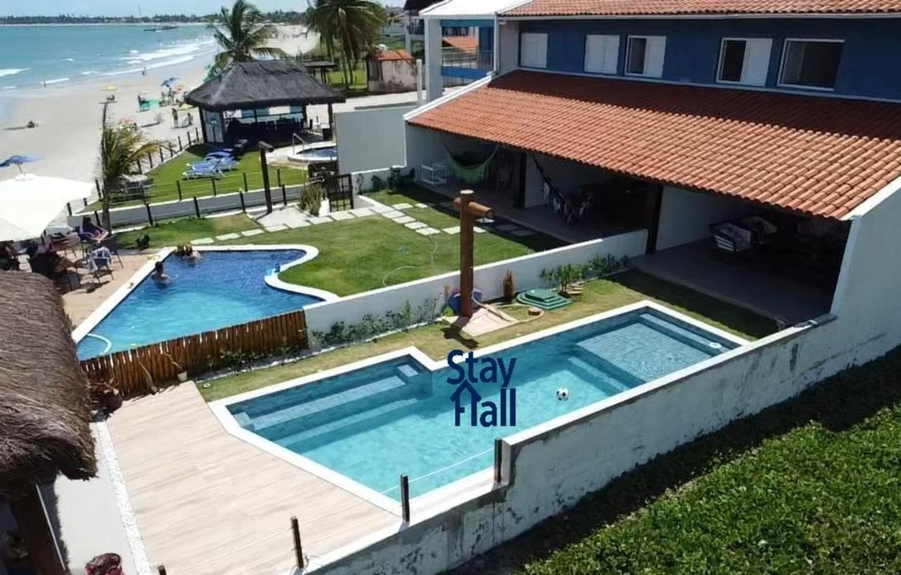 Villa Casa-4Qts-Beira Mar-Piscina E Cozinheira-Sh038 à Praia dos Carneiros Extérieur photo